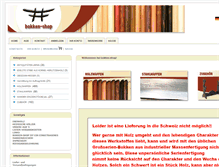 Tablet Screenshot of bokken-shop.de